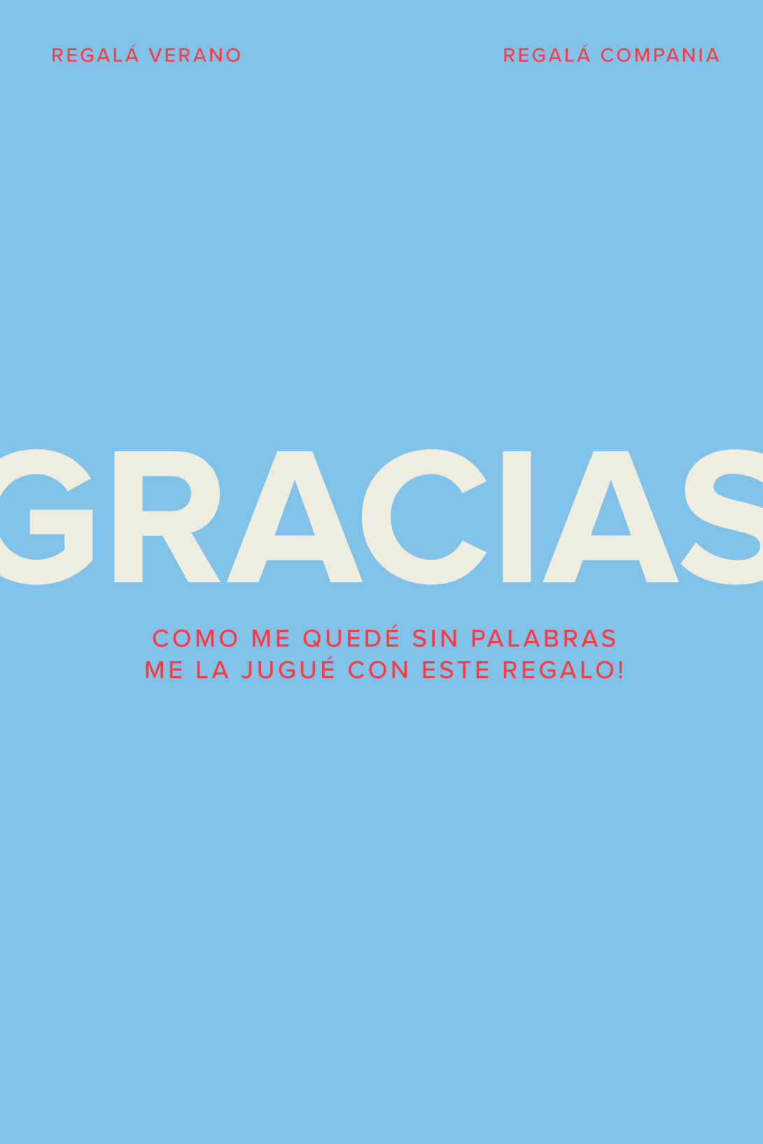 GIFT CARD Gracias