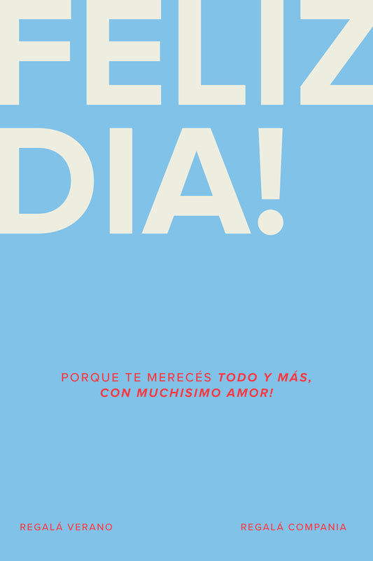 GIFT CARD Feliz dia