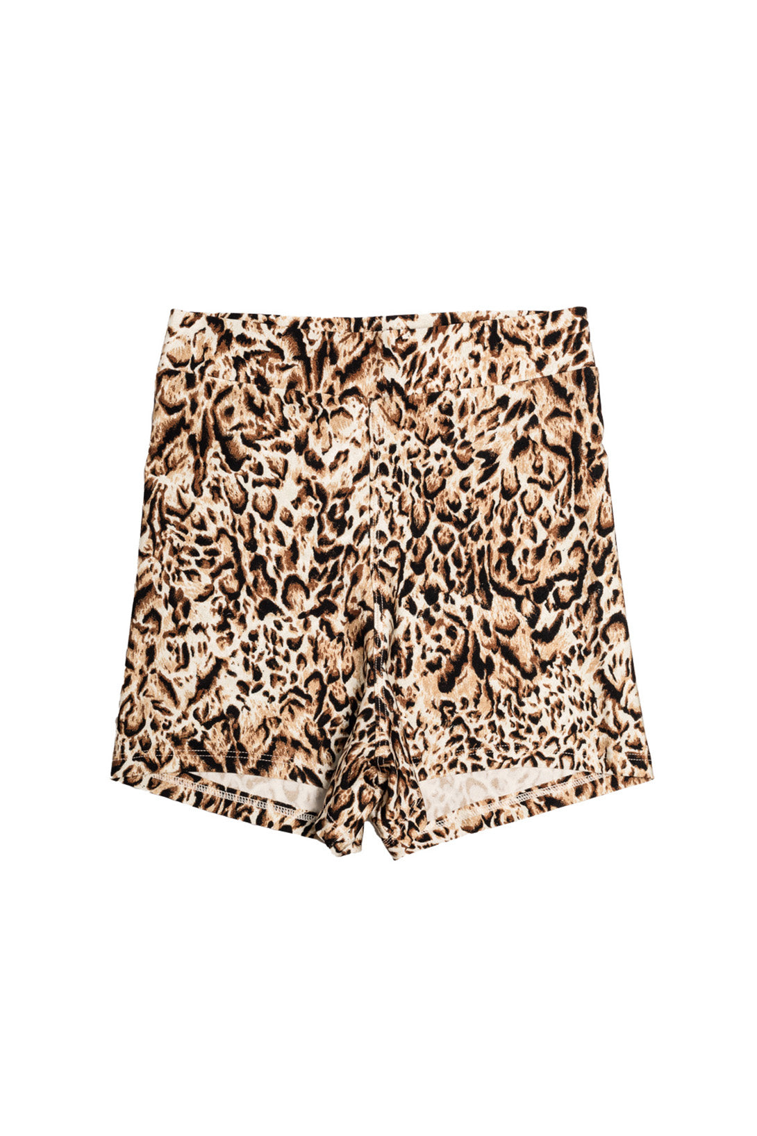 short de traje de baño estampado animal print