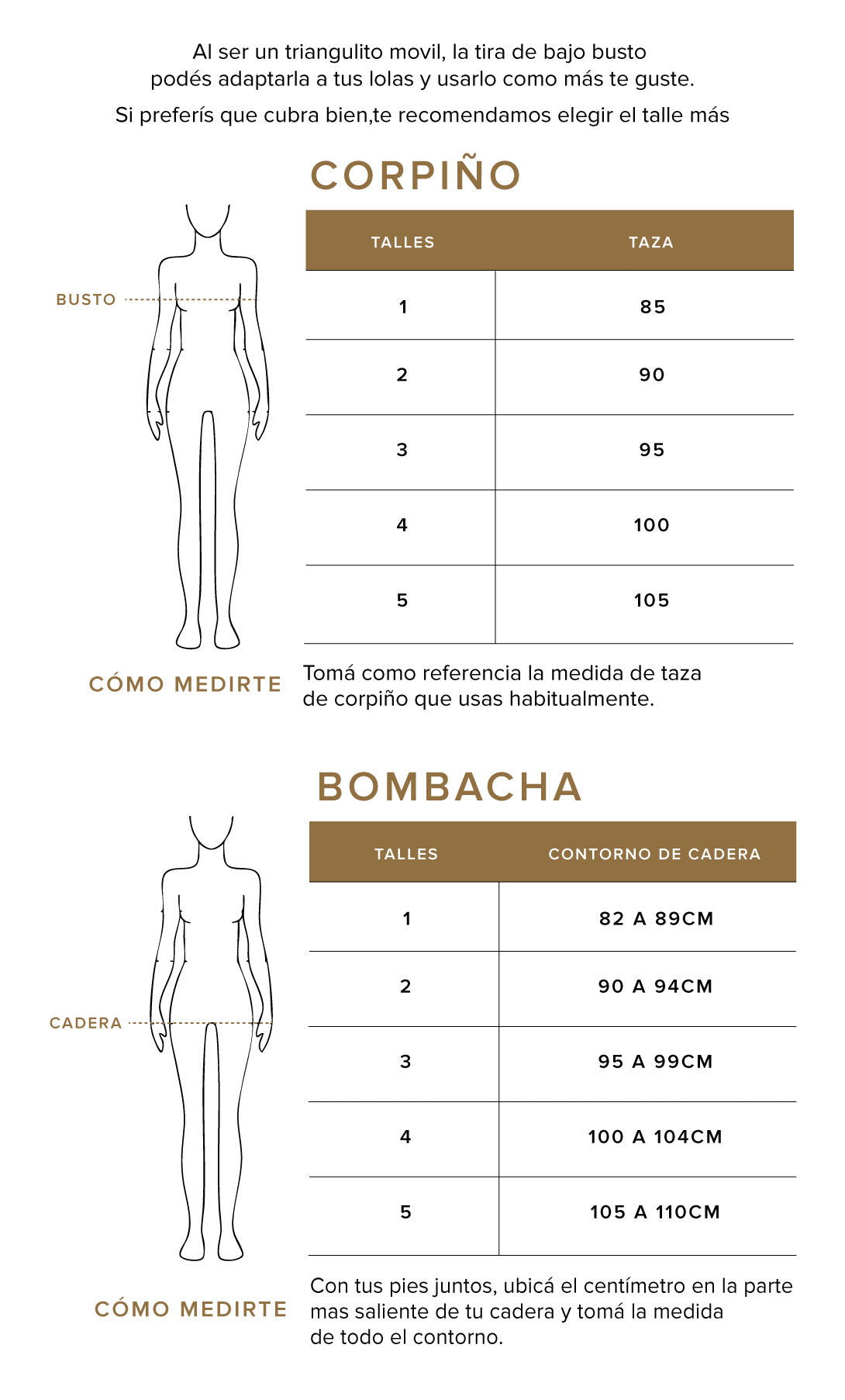 Tabla de talles